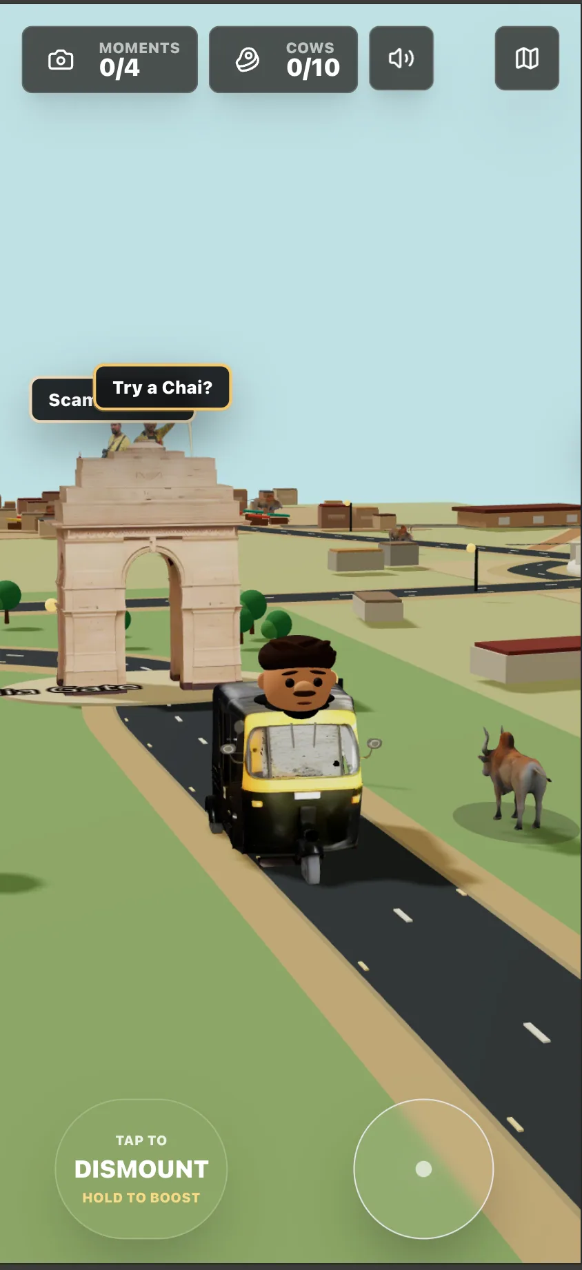 Travel moments mobile screenshot